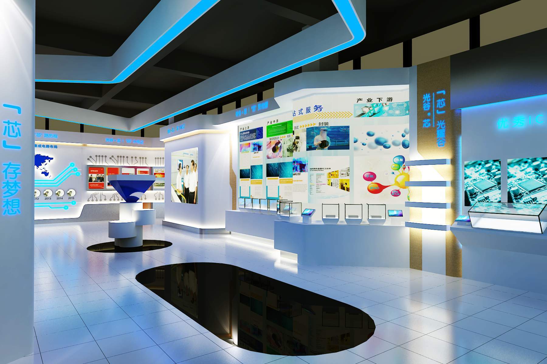 會(huì)展服務(wù) 商業(yè)展覽與展覽廳設(shè)計(jì)的專業(yè)融合